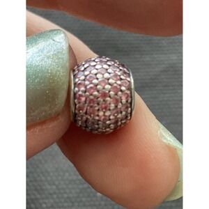 retired Pandora Pave Lights sterling silver charm ALE 925 Sterling Silver